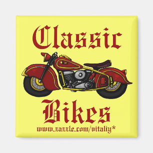 Classic Bikes magnet Magneet