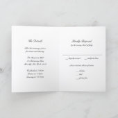 Classic Black and White Timeless Wedding (Binnen)