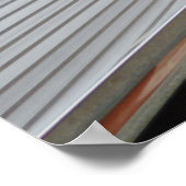 Classic Black Bel Air Car Rear Fender Poster (Hoek)