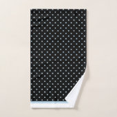 CLASSIC BLACK BLAUWE BATHROOM TOWEL SET BAD HANDDOEK (Handdoek)