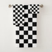 Classic black checkerboard (En situation)