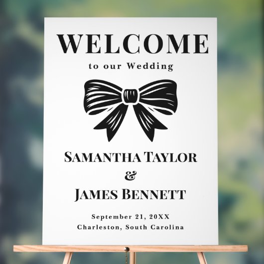 Classic Black Cravate Mariage Entrée (Neutre)