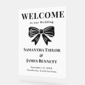 Classic Black Cravate Mariage Entrée (Angle)