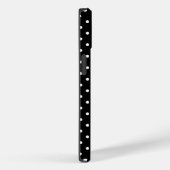 Classic Black en White Polka Dot Pattern 14 Case-Mate iPhone Case (Achterkant / Rechts)