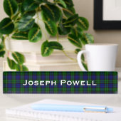 Classic Black Watch Custom Desk Plaque d'identific