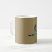 Classic Blanc Mug Bleu Hummingbird King (Devant gauche)