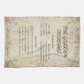 Classic Blank Recept Sjabloon met Lijst Theedoek (Horizontaal)