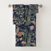 Classic Bleu Art Nouveau Motif Floral (En situation)