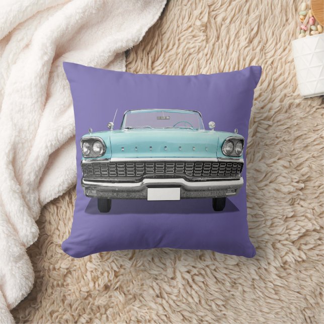 CLASSIC BLUE CAR THROW PILLOW KUSSEN (Deken)