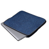 "Classic Blue Jeans" Electronics Bag Laptop Sleeve (Voorkant onderkant)