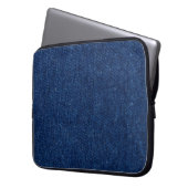 "Classic Blue Jeans" Electronics Bag Laptop Sleeve (Voorkant Links)