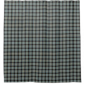 Classic Blue Plaid Shower Curtain for Modern Man Douchegordijn (Voorkant)