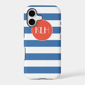 Classic Blue Stripes Cabana-stijl
