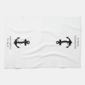Classic Boot Anchor Monogram Theedoek (Horizontaal)