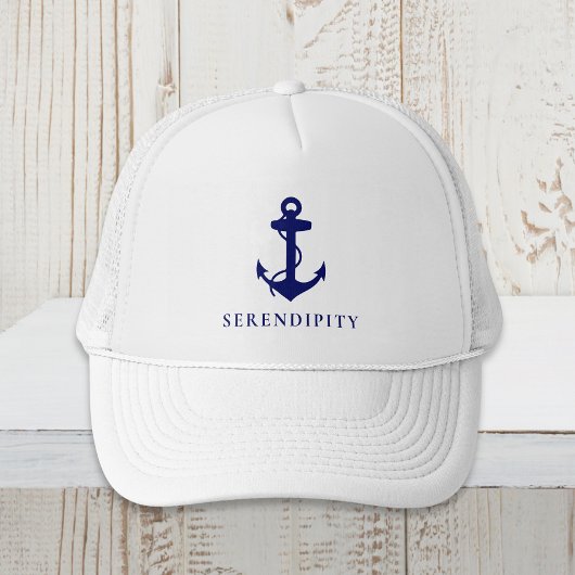 Classic Boot Anchor Monogram Trucker Pet