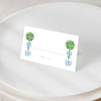 Classic Bord Blauw Bow Boy Baby shower Formele Lun