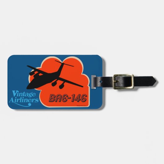 Classic British Airliner Bagagelabel (Voorkant horizontaal)