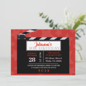 CLASSIC BROADWAY Birthday Invitation Kaart (Staand voorkant)