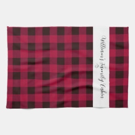 Classic Buffalo Check Family Cabin Theedoek