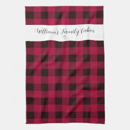 Classic Buffalo Check Family Cabin Theedoek