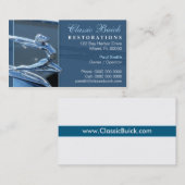 Classic Buick Visitekaartje (Voorkant / Achterkant)