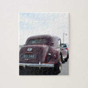 Classic Burgundy Citroen Legpuzzel