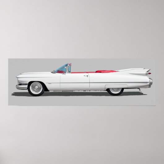 Classic Cadillac Poster (Voorkant)