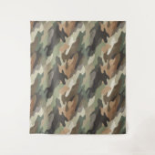 Classic Camouflage Pattern Decorative Wall Wandkleed (Voorkant)
