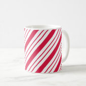 Classic Candy Cane Coffee Mok (Voorkant rechts)