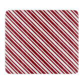 Classic Candy Cane Stripe Snijplank (Voorkant)