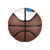 Classic car 1948 cartoon illustration basketbal (Rechts)