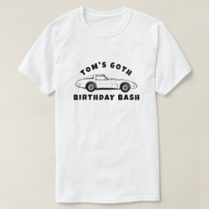 Classic Car 1979 Chevrolet Corvette illustratie T-shirt