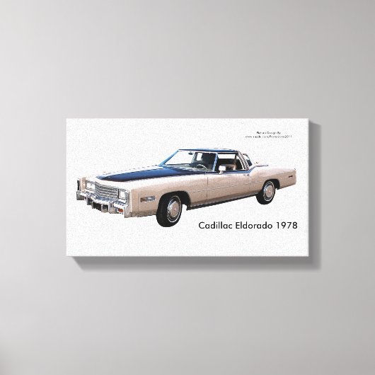 Classic Car afbeelding voor NullValue-Wrapped-Canv Canvas Afdruk (Voorkant)