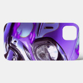 Classic car: Chevrolet with flaming hood Case-Mate iPhone Case (Achterkant (horizontaal))