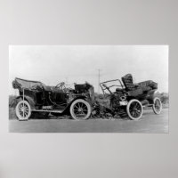 CLASSIC CAR CRASH 1914