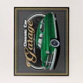 Classic Car Garage Hudson Legpuzzel (Verticaal)