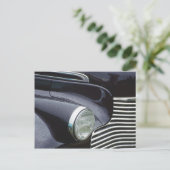 Classic Car Grill Foto van 1930 Briefkaart (Staand voorkant)