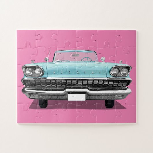 CLASSIC CAR JIGSAW PUZZZLE LEGPUZZEL (Horizontaal)