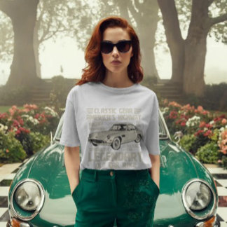 Classic Car Lovers T-Shirt | Legendary Old Car