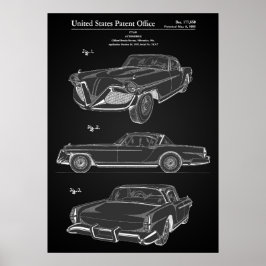 Classic Car Patent Poster