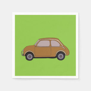 Classic Car Retro Party Paper Bord Servet