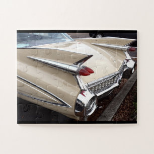 CLASSIC CAR VADERDAG JIGSAW PUZZZLE LEGPUZZEL