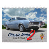 Classic Cars 2 Calendar Kalender (Hoes)