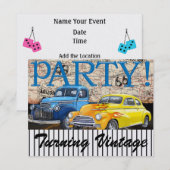 Classic Cars -  - Route 66 - #3 - SRF Kaart (Voorkant / Achterkant)