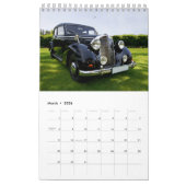Classic Cars Showcase Collection Wall Calendrier (Mar 2026)