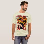 Classic CAT-MAN Comics T-Shirt (Voorkant volledig)