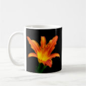 Classic ceramic mug with lily design koffiemok (Links)