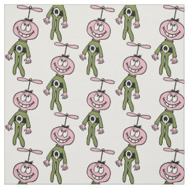 Classic Cereal Alien Fabric Stof