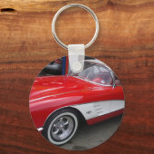 Classic Chevrolet Corvette Sleutelhanger (Voorkant)