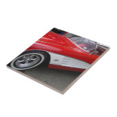 Classic Chevrolet Corvette Tegeltje (Zijkant)